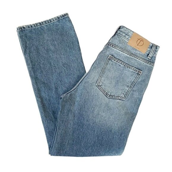 TheOpen Product Women Sz 2 (28) Distressed Straight Leg Jeans - Picture 9 of 9